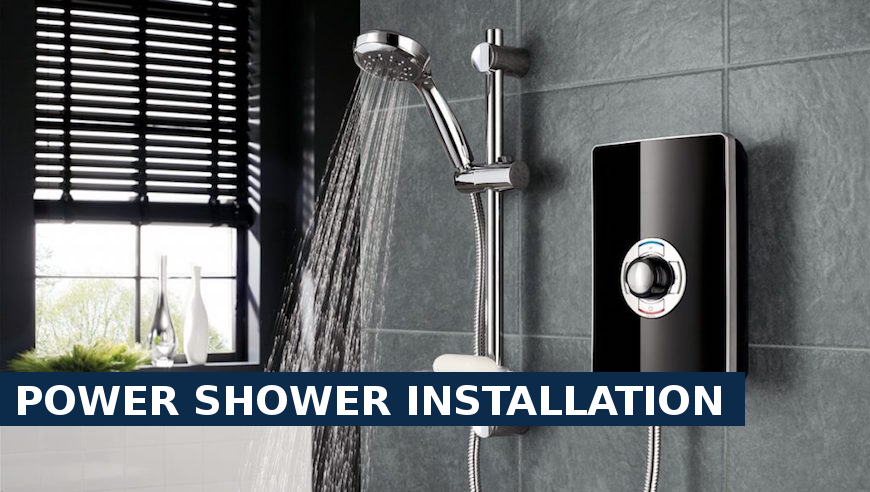 Power shower installation South Ockendon
